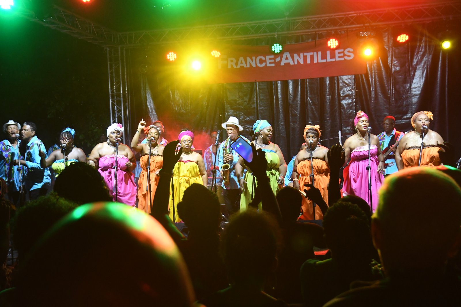 Kasika en concert à France-Antilles