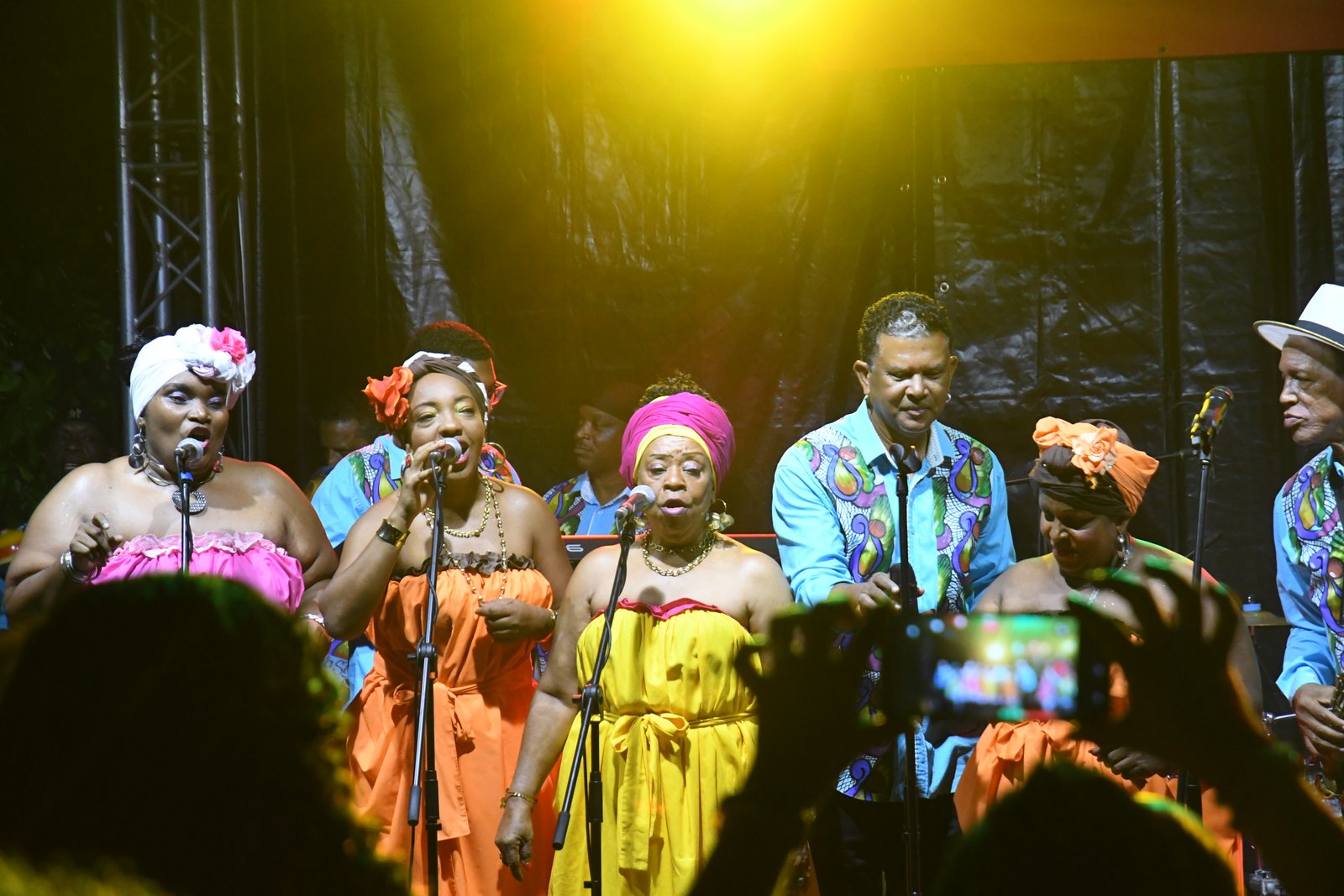Kasika en concert à France-Antilles