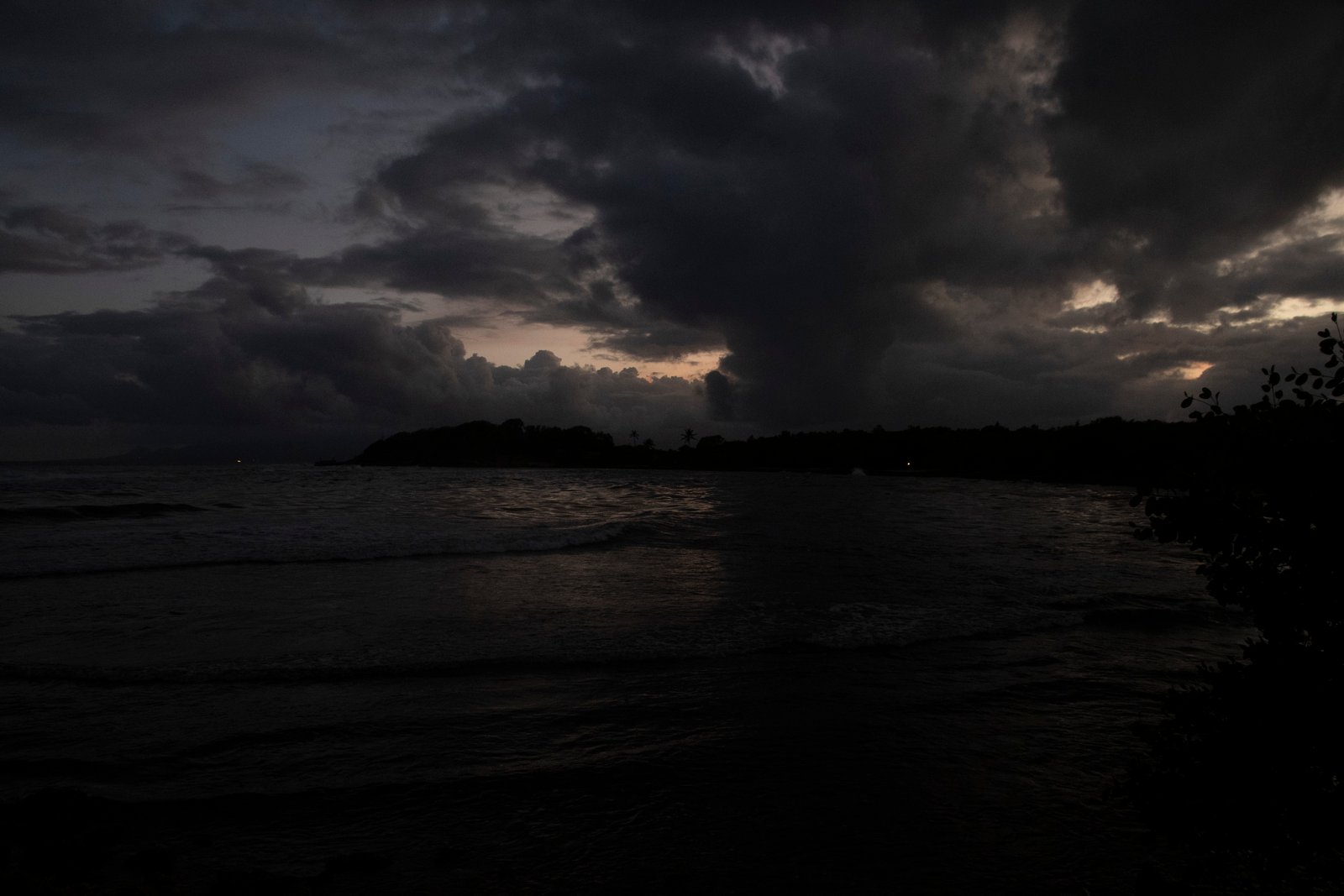 Plage de Sain-Félix en fin de journée